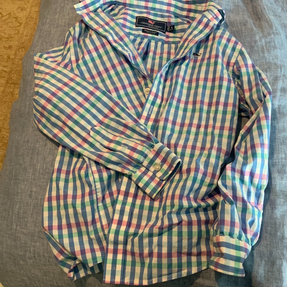 Boys vineyard vines shep shirt